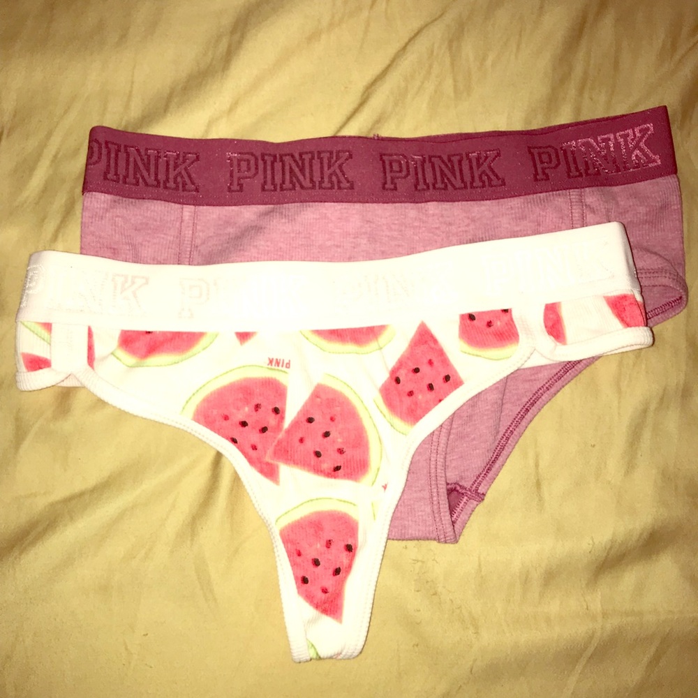VS Pink- 2 pc Pantie set